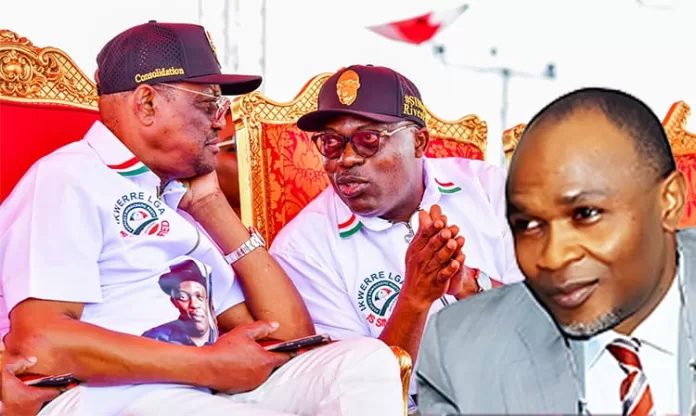 Nyesom Wike and Fubara and Chinda