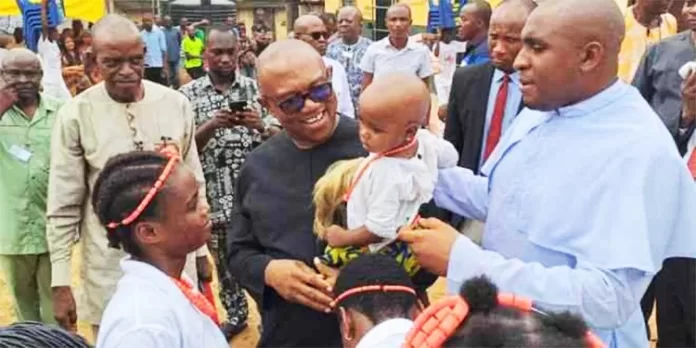 Peter Obi visit to Prison during Easter