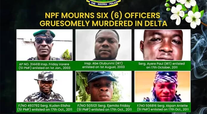 Police officers Killed