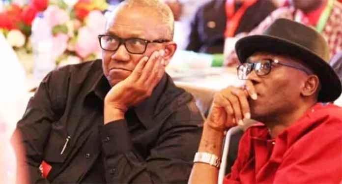 Peter Obi and Julius Abure