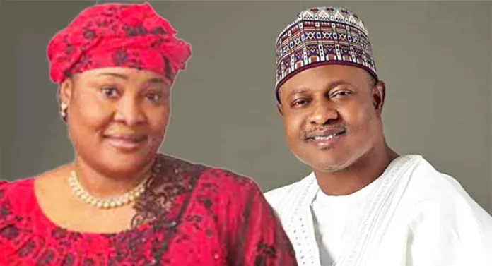 Hajia Maryam Suleiman and Uba Sani