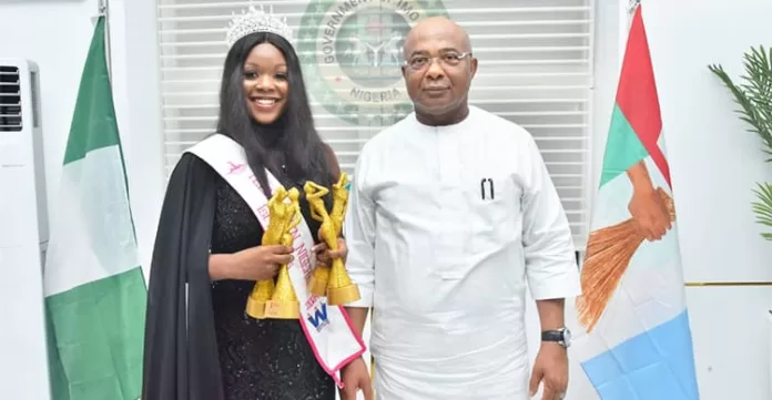Miss Angel Obinwanne and Hope Uzodimma Miss Angel Obinwanne and Hope Uzodimma