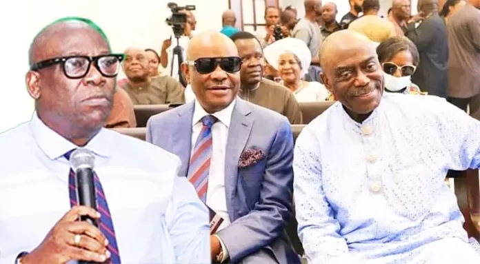 Richard Akintola and Nyesom Wike and Peter Odili