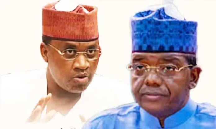Senator Kabiru Marafa and Bello Matawalle