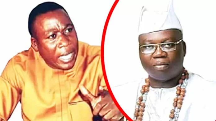 Sunday Igboho and Gani Adams Sunday Igboho and Gani Adams