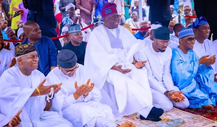 Tinubu In Muslim Praying Ground