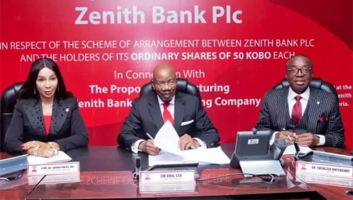 Zenith Bank Holdco