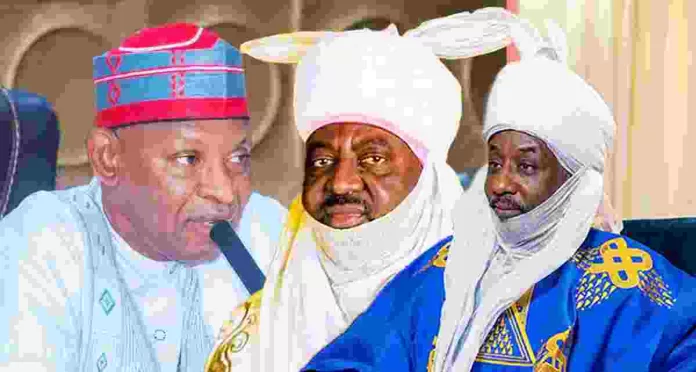 Abba Kabir Yusuf and Aminu Bayero and Sanusi Lamido Sanusi