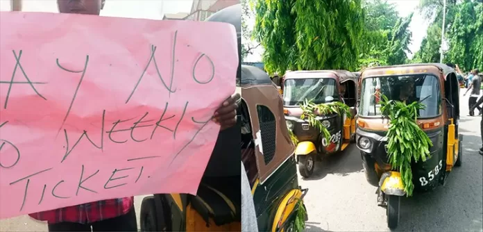 Abia Tricycles Protest Abia Tricycles Protest