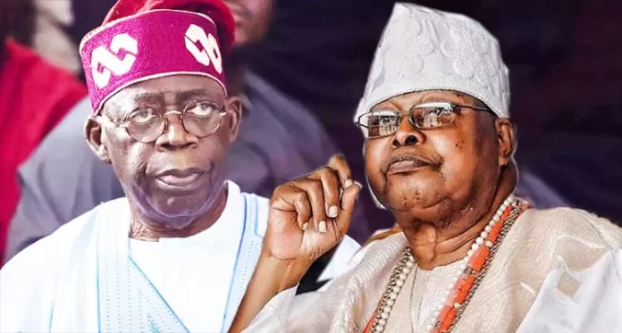 Bola Tinubu and Awujale Ijebuland Bola Tinubu and Awujale Ijebuland