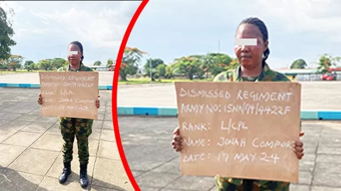 Jonah Comfort - Female Solider that stole Wristwatch Jonah Comfort - Female Solider that stole Wristwatch