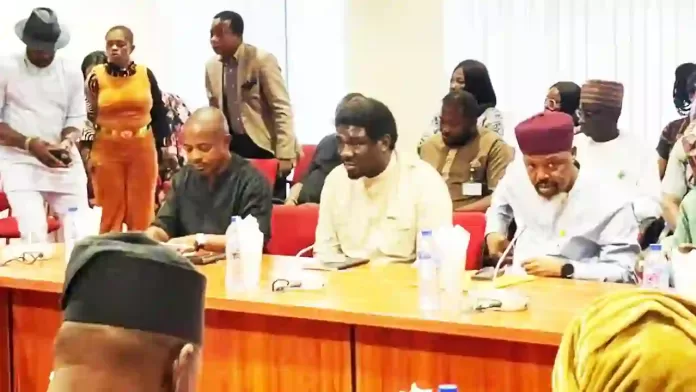 Labour Union in Meeting with FG Labour Union in Meeting with FG