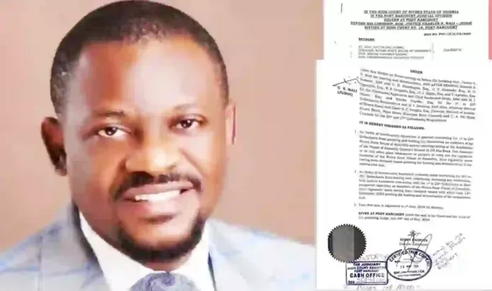 Martin Amaewhule and Court Order Martin Amaewhule and Court Order