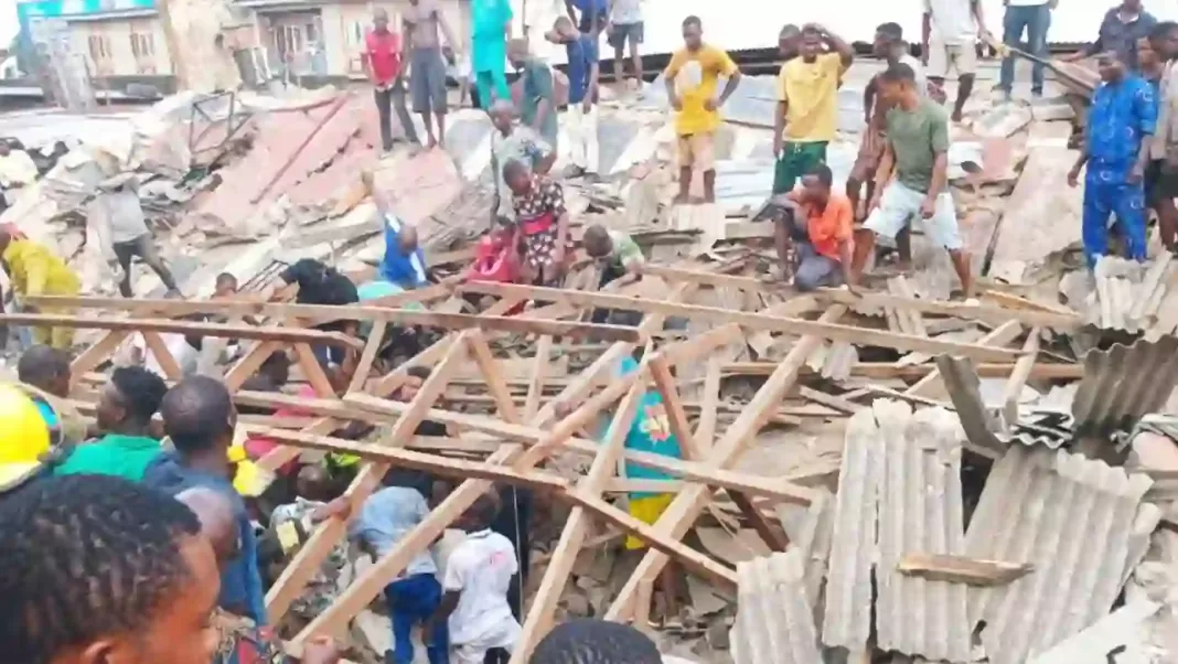 Mosque Collapsed in Lagos