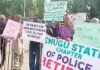 Police Retirees Protest
