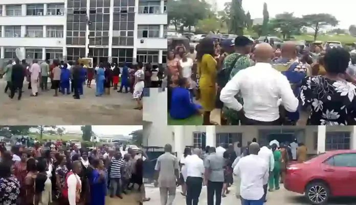 ABSUTH Staff Protests