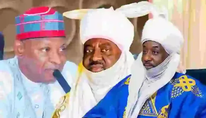 Abba Kabir Yusuf and Aminu Bayero and Sanusi Lamido Sanusi
