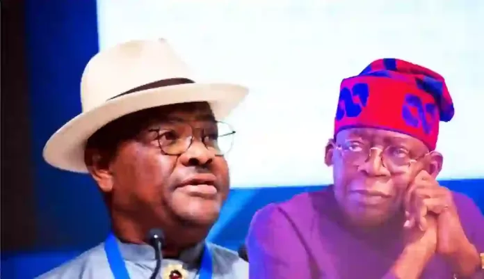 Bola Tinubu and Nyesom Wike