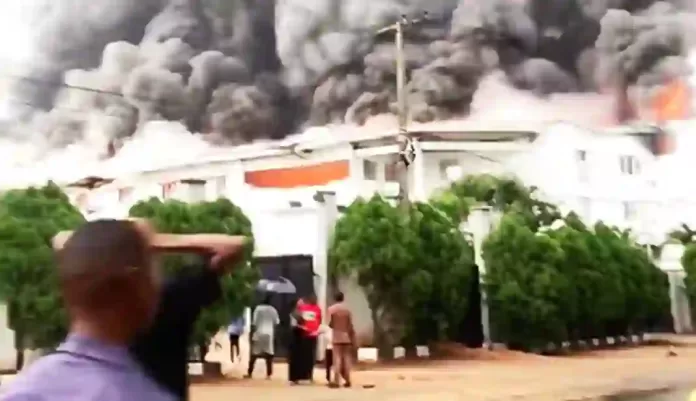Christ Embassy Fire