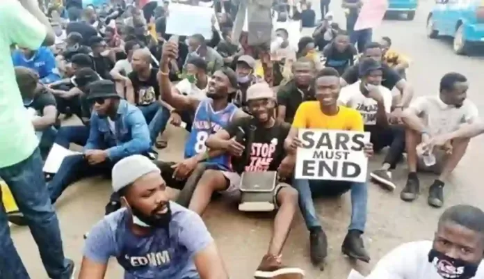 EndSARS Protesters in Ondo State