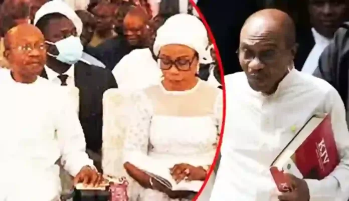 Godwin Emefiele and His Wife Godwin Emefiele and His Wife