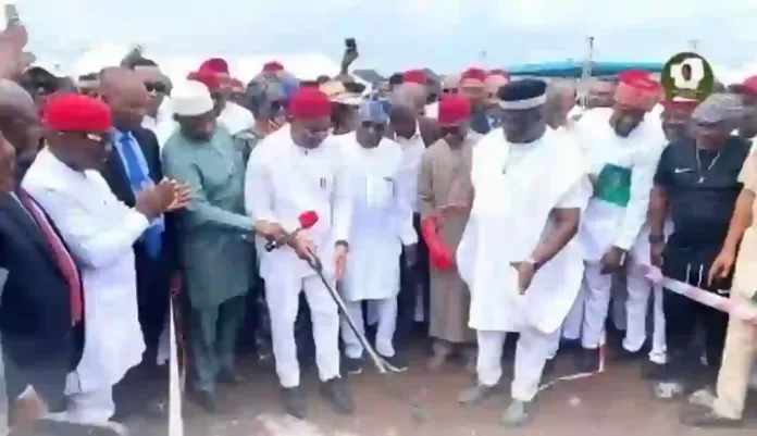 Hope Uzodimma on Owerri Central Market Complex
