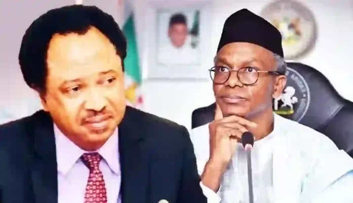 Shehu Sani and Nasir El-Rufai Shehu Sani and Nasir El-Rufai
