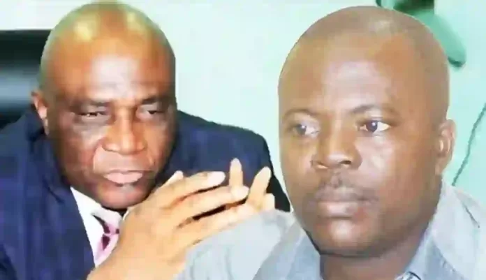 Bayo Onanuga and Valentine Obienyem