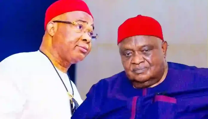 Emmanuel Iwuanyanwu and Hope Uzodimma Emmanuel Iwuanyanwu and Hope Uzodimma