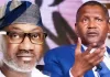 Otedola: “I Sold Geregu Plant To Invest N137.2bn ($100m) in Dangote Refinery” Femi Otedola and Aliko Dangote