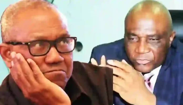 Peter Obi and Bayo Onanuga