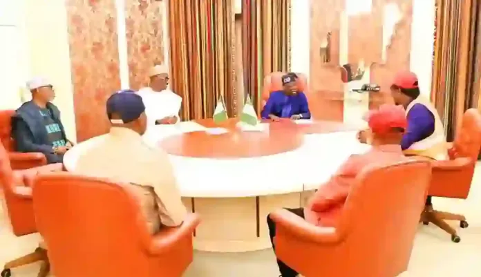 President Tinubu with Labour Union President Tinubu with Labour Union