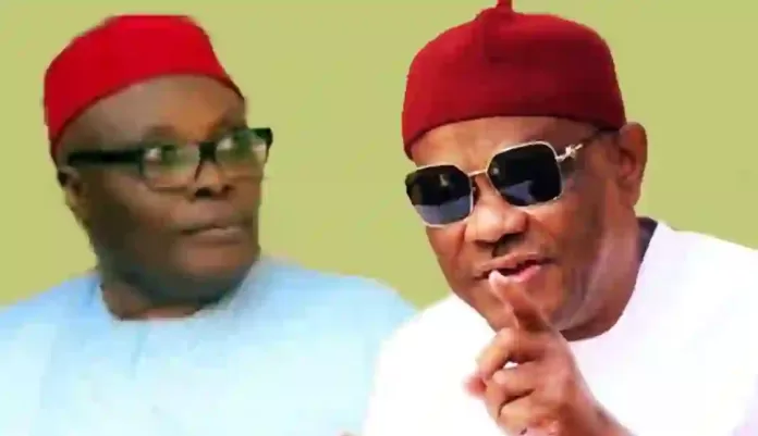 Adolphus Wabara and Nyesom Wike