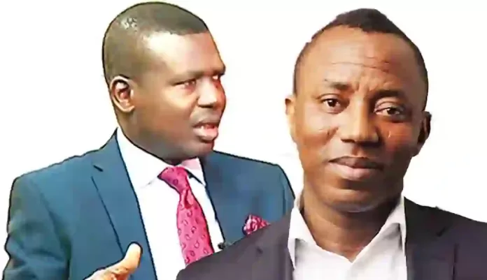 Ebun Olu-Adegboruwa and Omyele Sowore Ebun Olu-Adegboruwa and Omyele Sowore