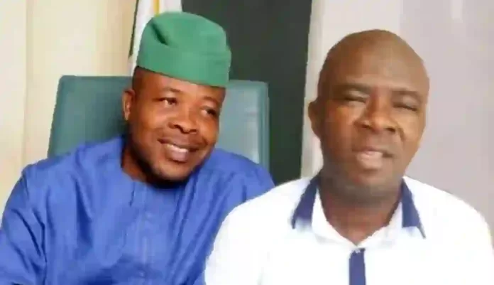 Emeka Ihedioha and Mr Martins Ori