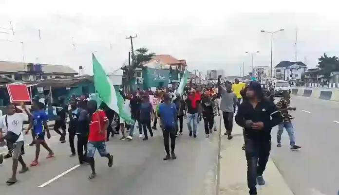 EndBadGovernance Protest In Rivers EndBadGovernance Protest In Rivers