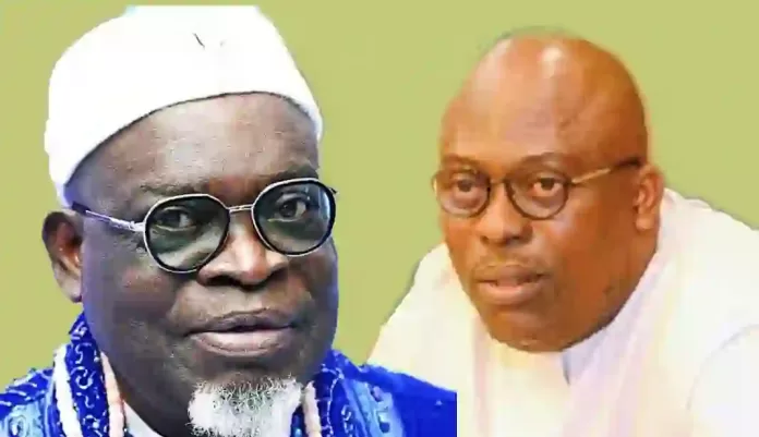 His Majesty Sergeant Ohna Awuse and Governor Simi Fubara