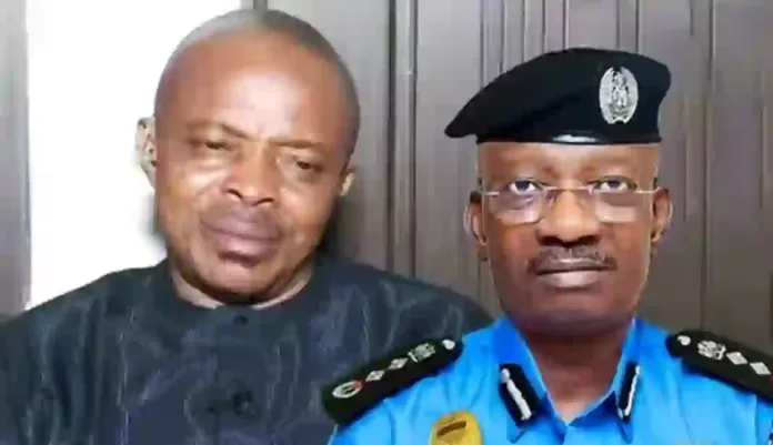 Joe Ajaero and Kayode Egbetokun -IGP Joe Ajaero and Kayode Egbetokun -IGP