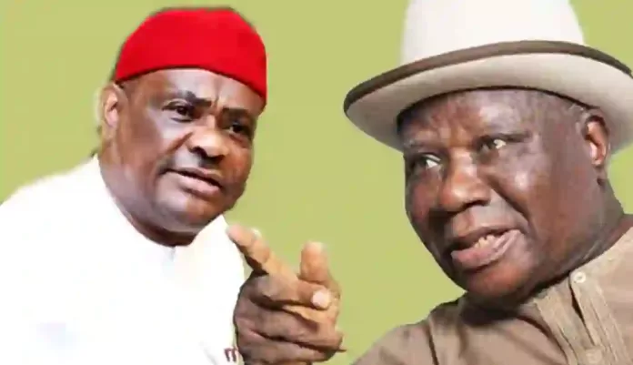 Nyesom Wike and Edwin Clark Nyesom Wike and Edwin Clark