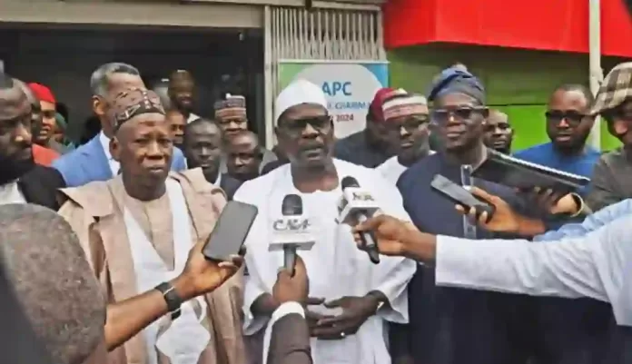 Senator Ali Ndume Meets APC Leadership Senator Ali Ndume Meets APC Leadership