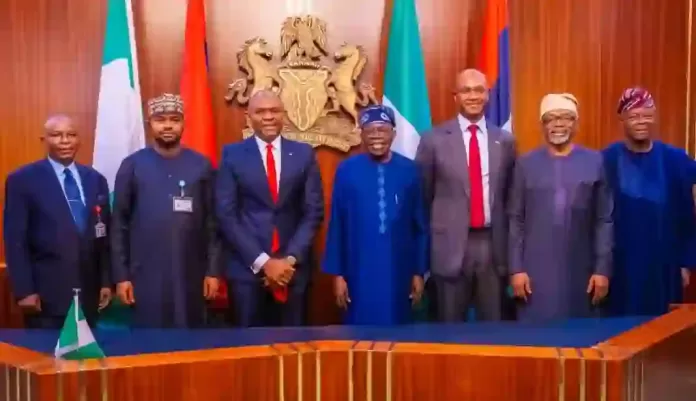 Tinubu meets Bank CEOs