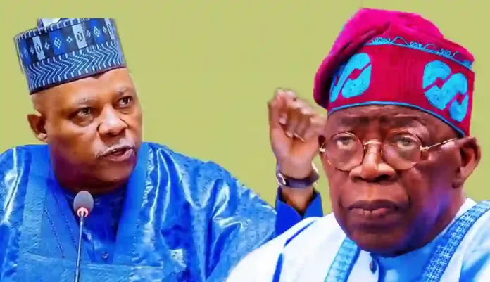 Vice President Kashim Shettima and Bola Tinubu