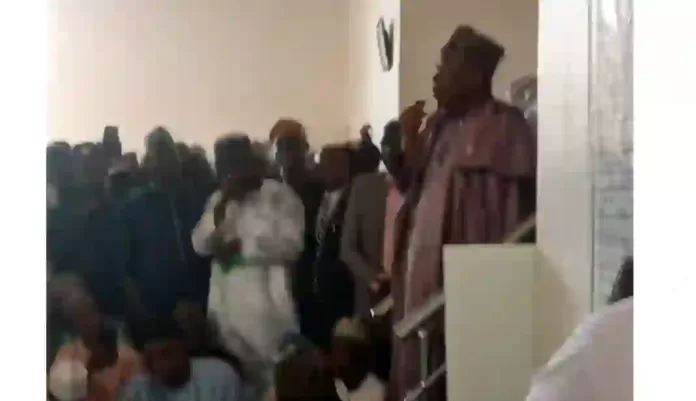 Abdullahi Ganduje and Families of Edo Police Officer
