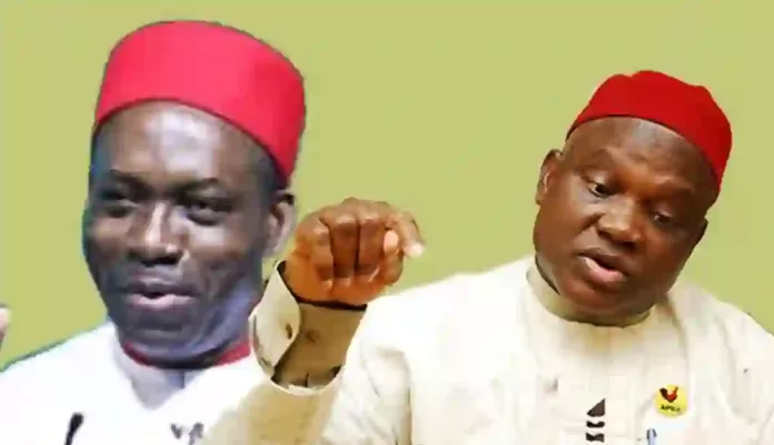 Chief Chekwas Okorie and Governor Soludo Chief Chekwas Okorie and Governor Soludo
