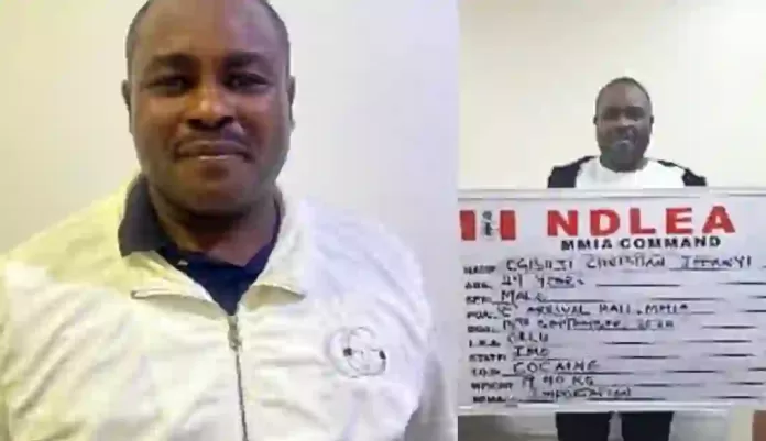 Christian Ifeanyi Ogbuji - Arrested by NDLEA