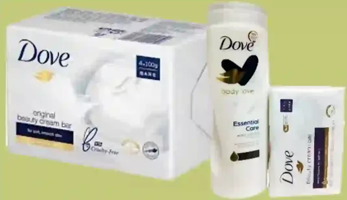 Dove Cream and Soap