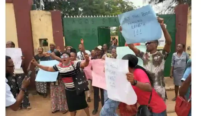 Lagos Model School Fees Hike Protest