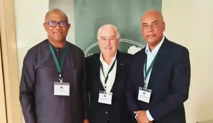 Mr Peter Obi-Andres Pastran and Adalberto Costa Junior-President of UNITA- Angola