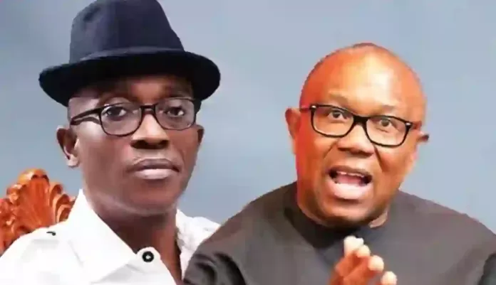 Peter Obi and Julius Abure Peter Obi and Julius Abure