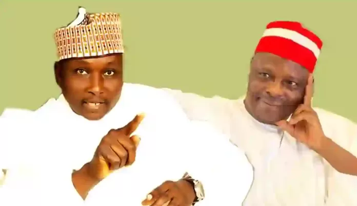 Alhassan Doguwa and Senator Rabiu Musa Kwankwaso